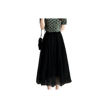 Cotton Gene Casual Long Skirt Women's