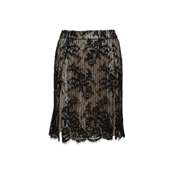 AS DALIO Casual Short Skirts Women's Black