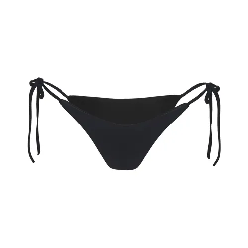 PRINCESS POLLY MISSIE TIE SIDE BIKINI BOTTOM Swimming Shorts Women's BLACK/Black