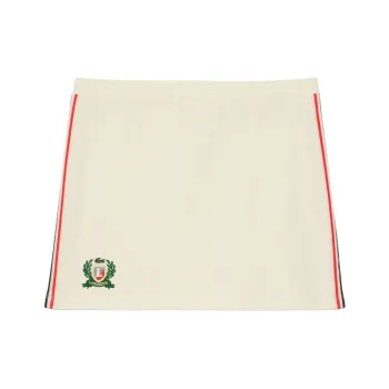 LACOSTE Textured Piqué Skirt