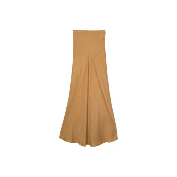 RODEBJER Casual Long Skirts Women's Yellow
