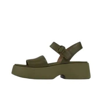CAMPER Tasha One Strap Sandals Women's Green