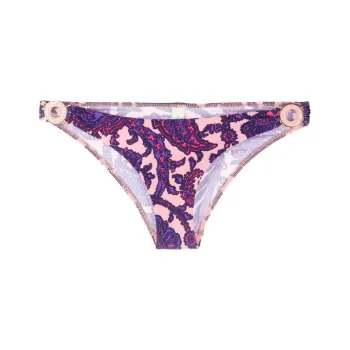 Zimmermann Fantasia Paisley-print Bikini Bottoms