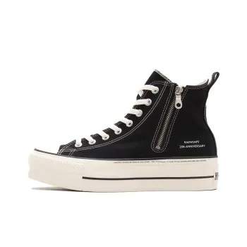RADWIMPS X Atmos x Converse All Star Abrasion Resistant Slip Resistant High Top Canvas Shoes Unisex Black