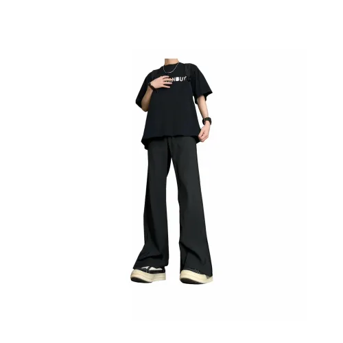 TAOKK Suit Trousers Unisex Black