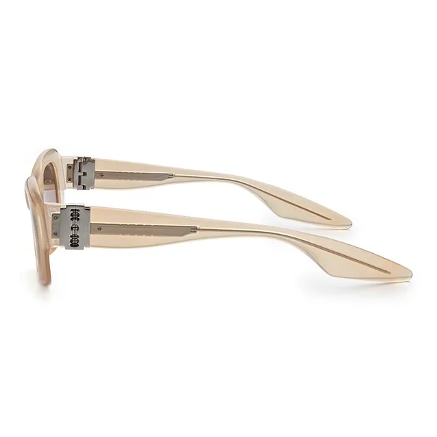 THE OWNER Plate Frame Rectangular Sunglasses Unisex-14