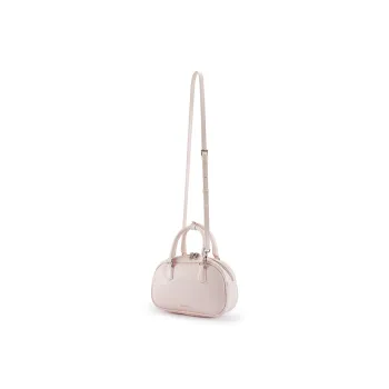 Soullight Soft Skin Feel Boston Bag Cell Phone Pouch Crossbody Bag One Shoulder Handbag Medium Size Women's Pink