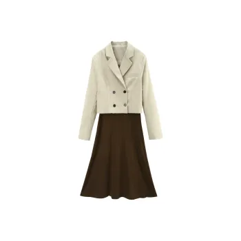 A Paradise For Awakening Skirt Set Women's Khaki