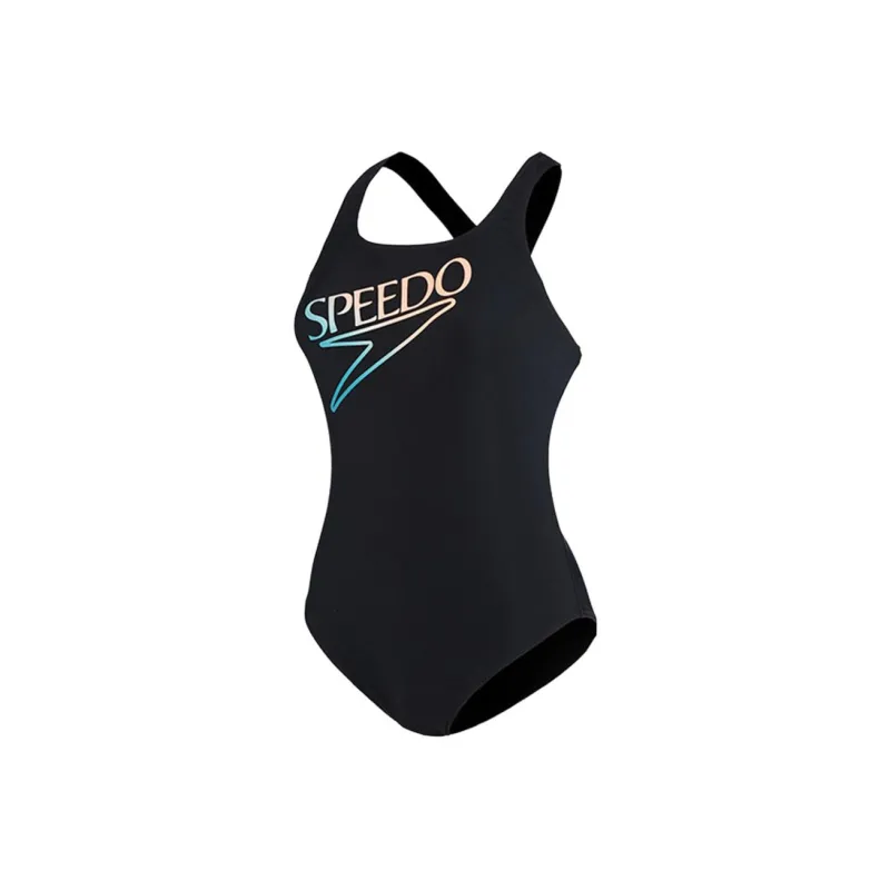 Speedo One-Piece Swimsuits Women's Black-0