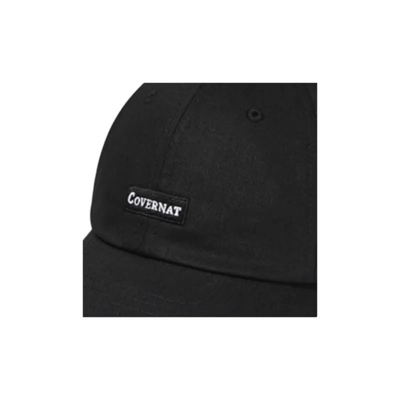 COVERNAT Cotton Baseball Caps Unisex Black-2