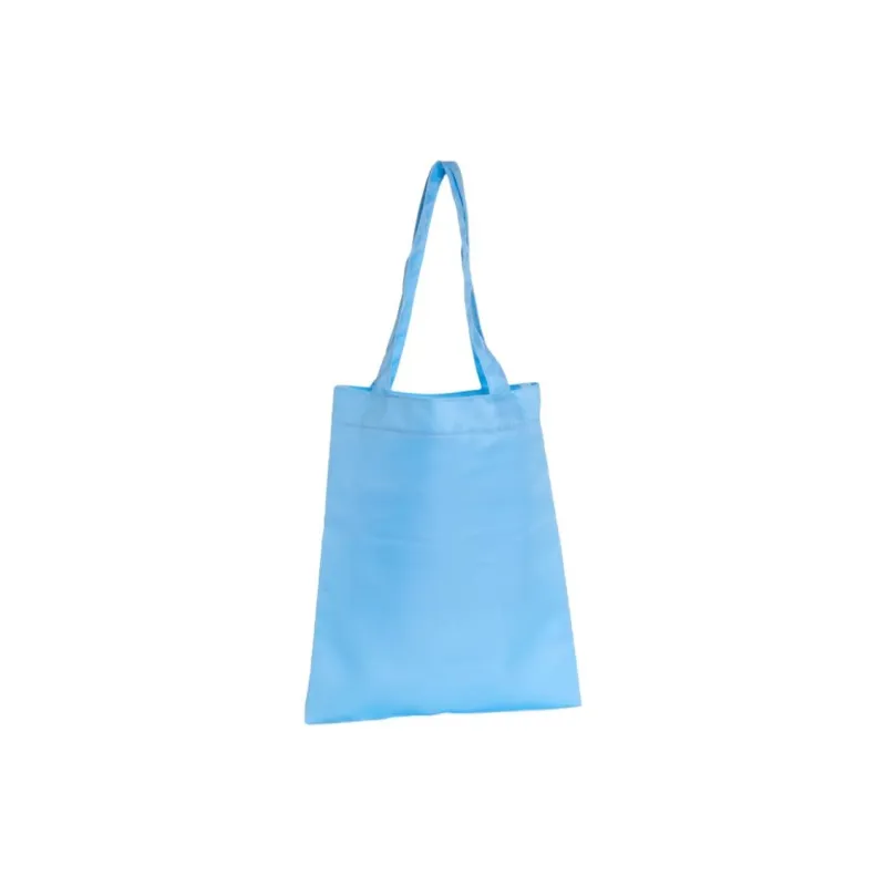 Sanrio Hello Kitty Polyester Tote Bag, Shopping Bag, Handbag, Shoulder Bag Women's Blue-3