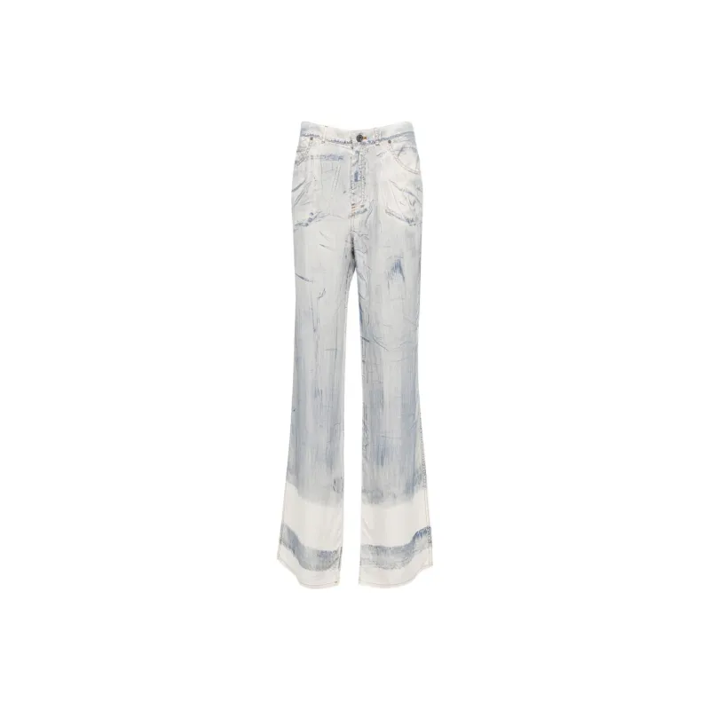 Jean Paul Gaultier Casual Pants Men's Light Blue-0