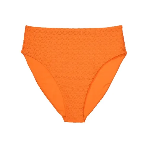 Victoria's Secret PINK Mix & Match High-Waist Full-Coverage Bikini Bottom/SO Swimming Shorts Women's Sun Orange
