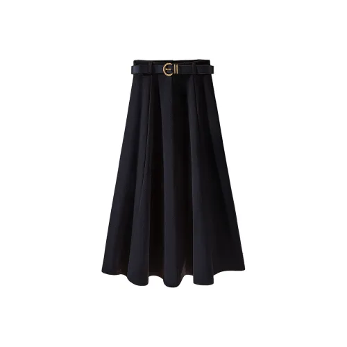Cypress House Casual Long Skirt Women's Black