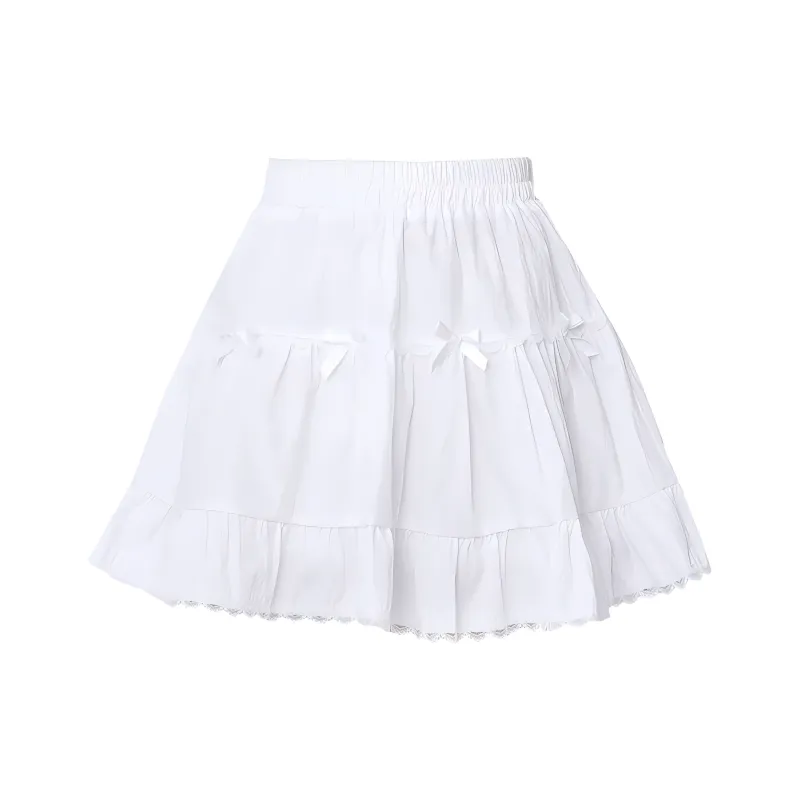 Mu Xiao Xin Casual Short Skirts Women's-0