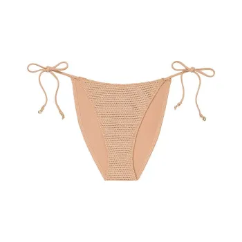 Victoria's Secret PINK Crochet String Bikini Bottom / TS Bikini Women's Roasted Sugar