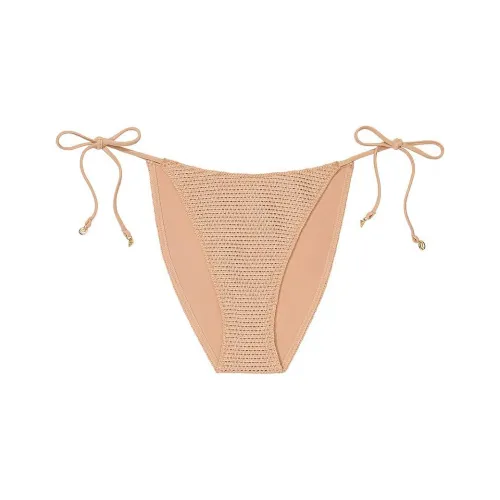 Victoria's Secret PINK Crochet String Bikini Bottom / TS Bikini Women's Roasted Sugar