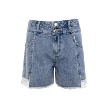 JESSYLINE Denim Shorts Women's Blue