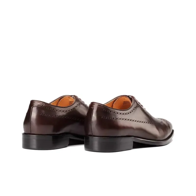 Bansley Dress Shoes Unisex Low Top Black-8