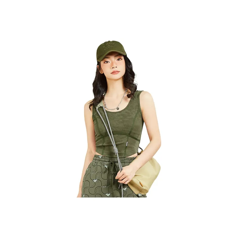 MUGUOGUOMU Tank Top Slim Fit Women's-2