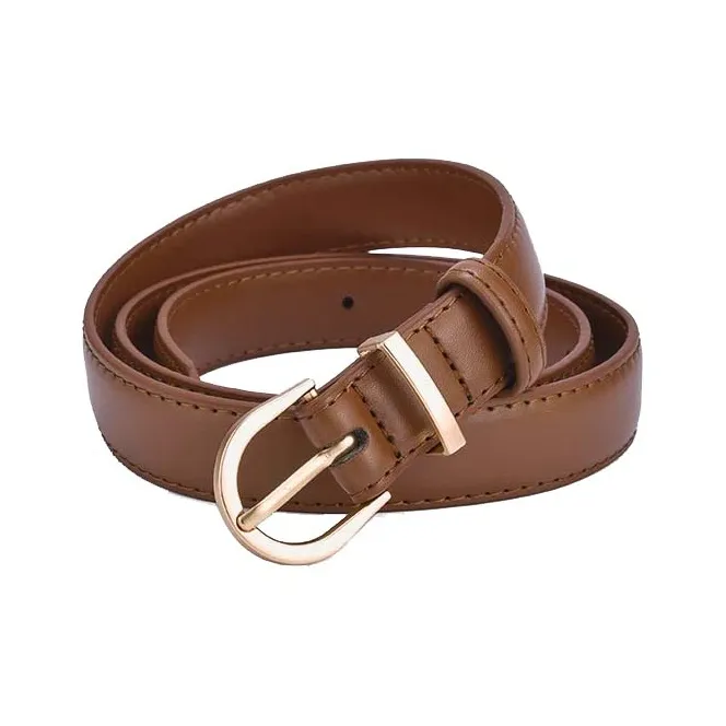 TUCANO Split Cow Leather Belts Women's Width 2.3cm-3