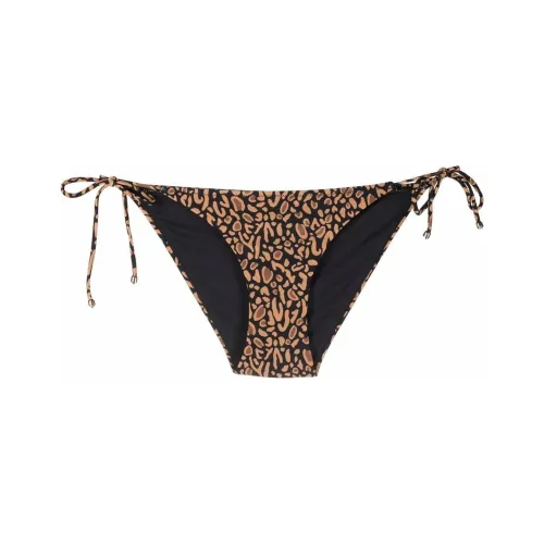 NANUSHKA Animal print Tie fastening Bikini Bottoms