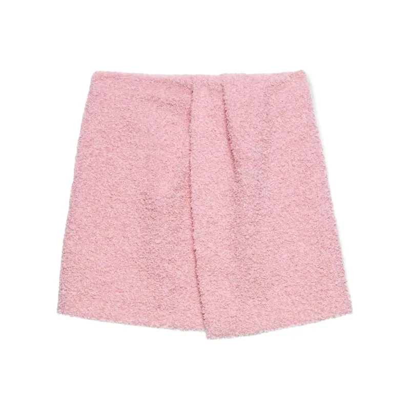 MSGM Draped Midi Skirt-0