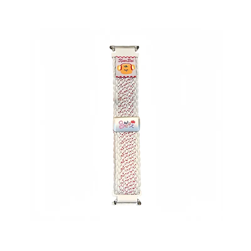 CHUANGYIDA Xiaomi Red Beige Compatibility Watch Band 135 200mm Fabric Material-0