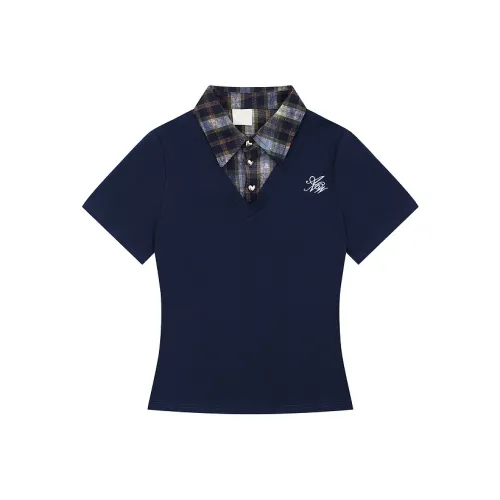 CUWU Set in Sleeve T Shirt Women's