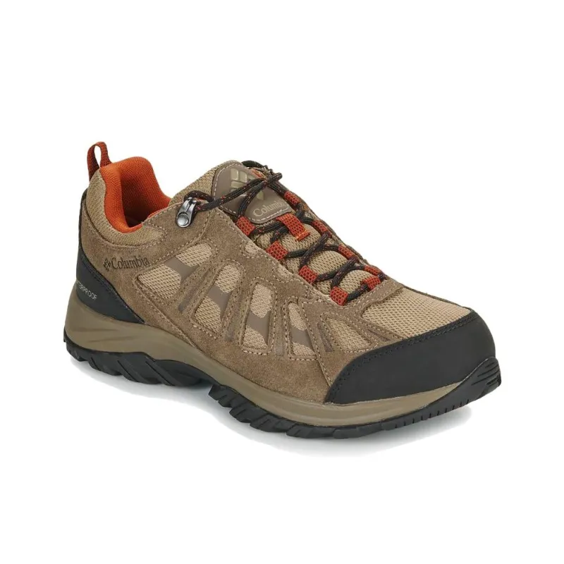 Columbia Redmond Anti Slip Wear Resistant Low Top Hiking Shoes Men's Brown-3