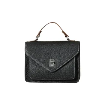 ROBERTA DI CAMERINO Cow Leather Crossbody Handbag Regular Women's Black