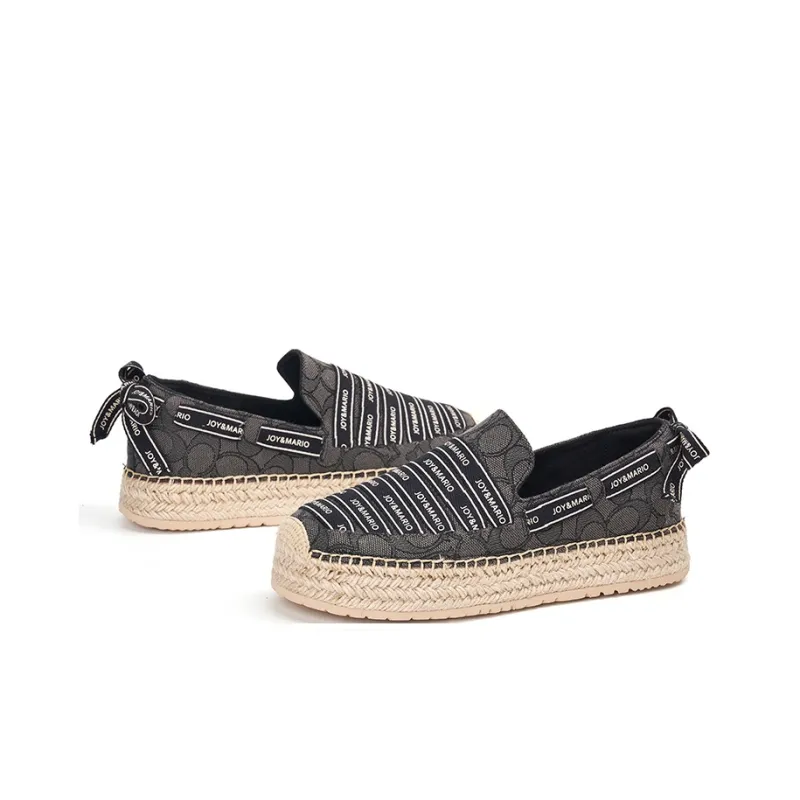 Joy&Mario Espadrilles Women's Black, Apricot, Green-2
