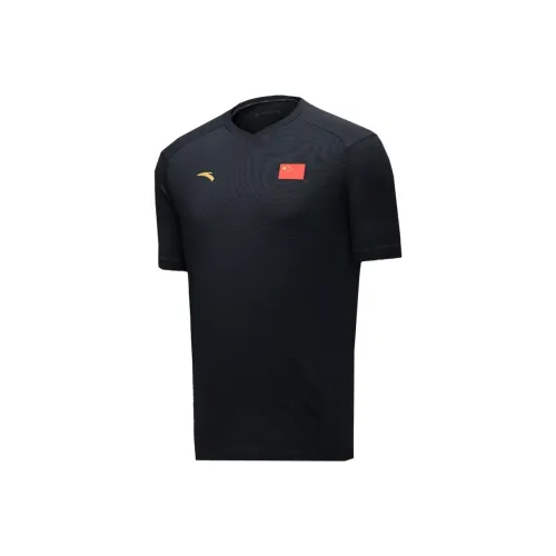 Anta T Shirt Unisex Basic Black