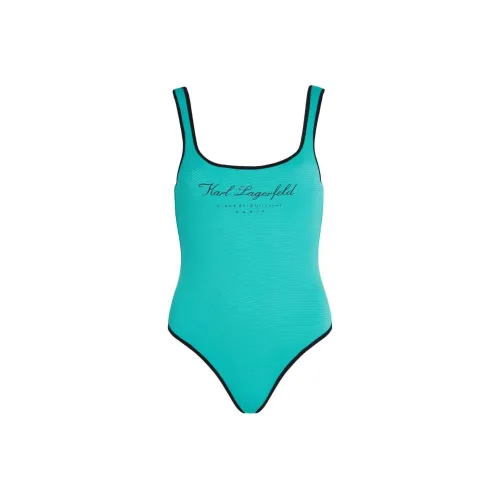 KARL LAGERFELD Hotel Karl Logo-print Swimsuit
