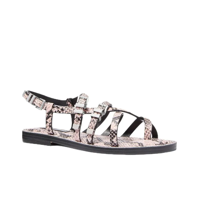MICHAEL KORS Darrington One Strap Sandals Women's Pink-2