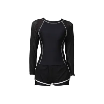 Hao Zhilang Two-Piece Swimsuits Women's Black
