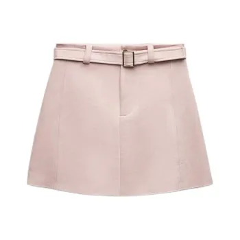 ZARA Casual Short Skirts Women's Sand