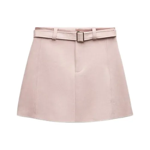 ZARA Casual Short Skirts Women's Sand