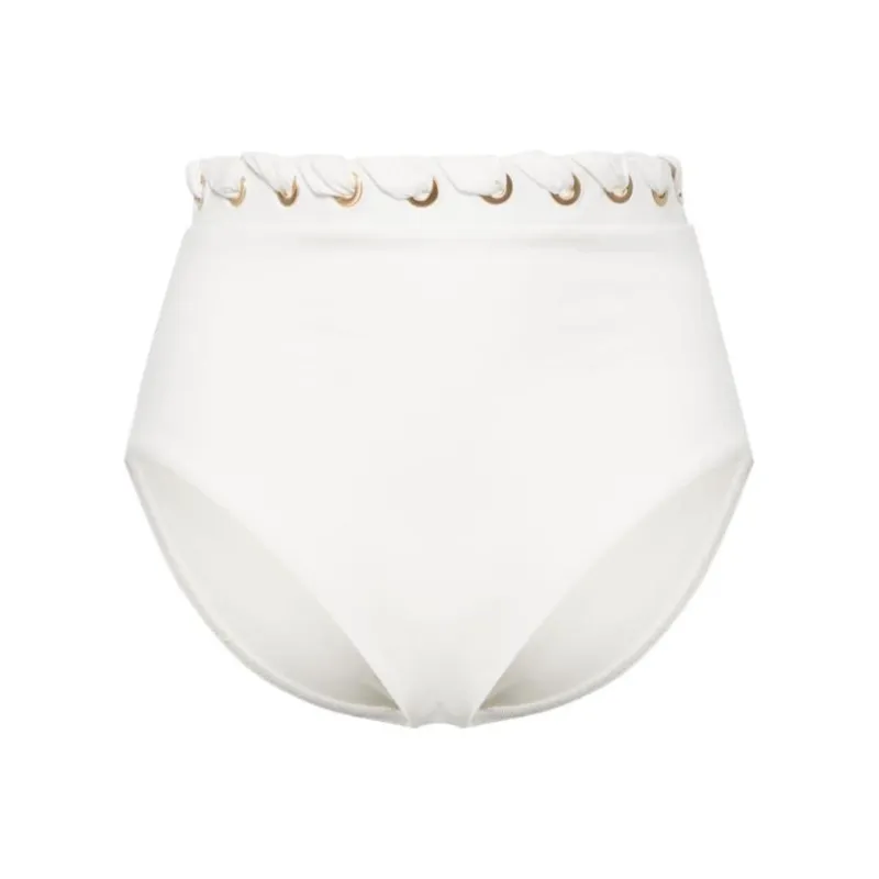 Zimmermann Halliday High waisted Bikini Bottoms-0
