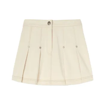 PALM ANGELS Pleated Mini Skirt