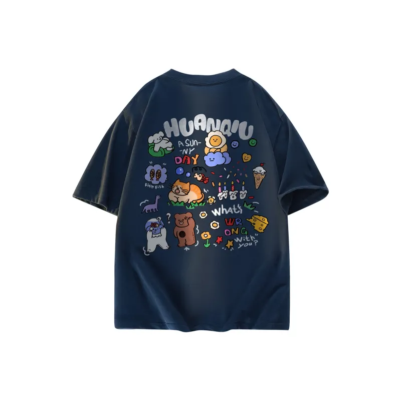 HUANQIU T Shirts Unisex-4