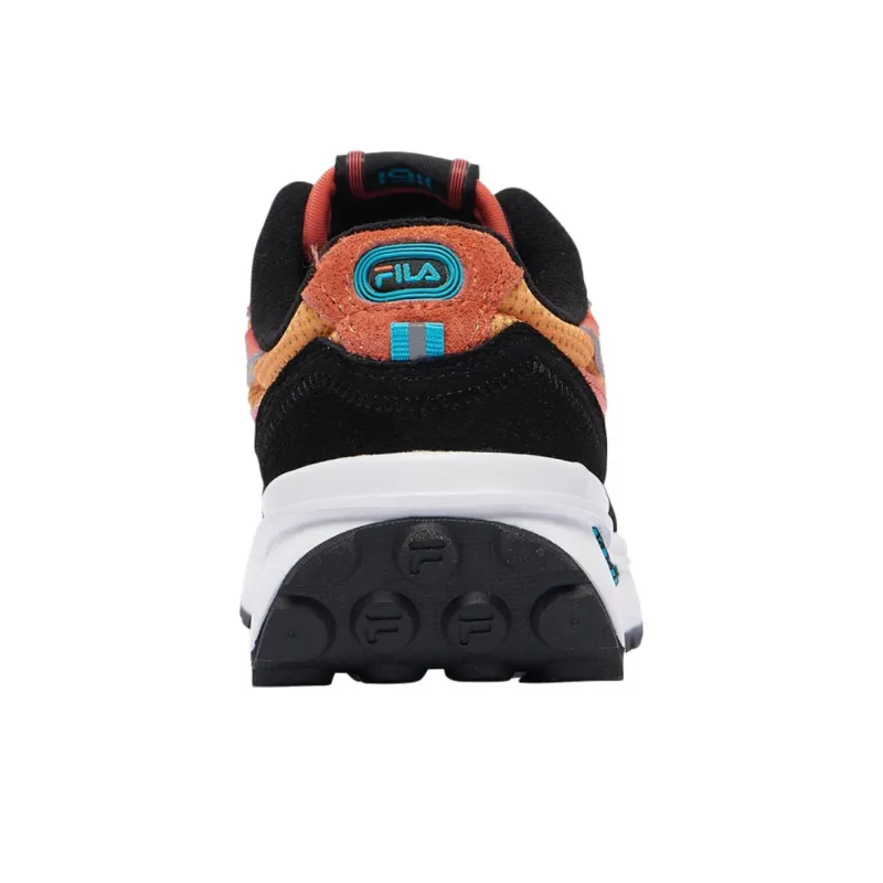 FILA Renno Cushioning Slip Resistant Low Top Running Shoes Men's Orange-2