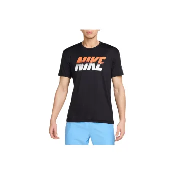 Nike Dri FitSwoosh SwimHydroguard T Shirt Men's Black
