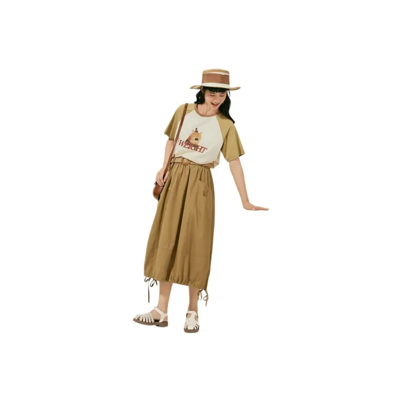 ZIHAN Casual Long Skirt Women's-4