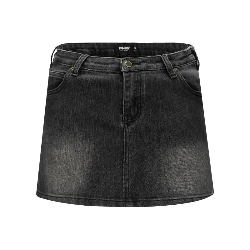 FMG Denim Short Skirts Women's-1