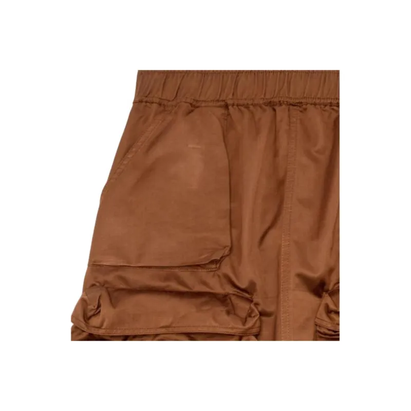DIESEL O Nita Cargo pocket Elasticated Maxi Skirt-4