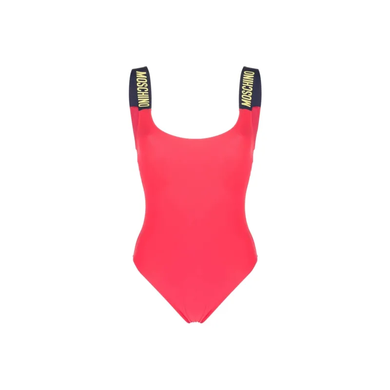 MOSCHINO One-piece Swimsuit Women's Coral Pink-0