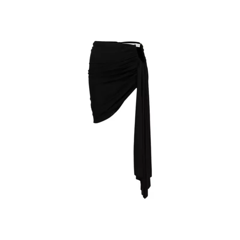 Christopher Esber Arced Palm Draped Miniskirt-0