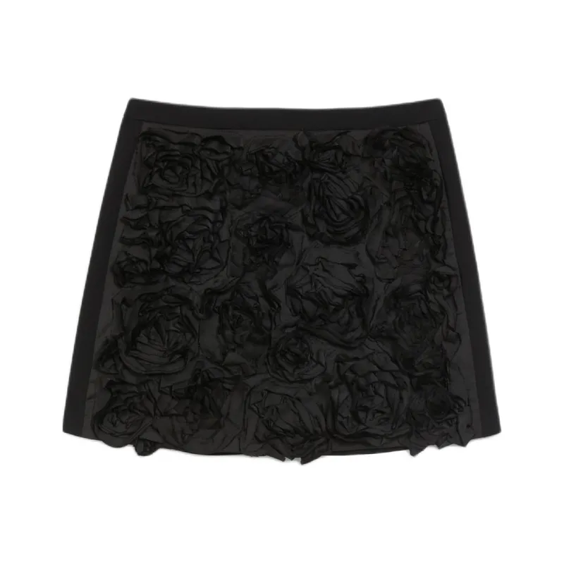 MaxMara Studio Casual Short Skirts Women's Black-0