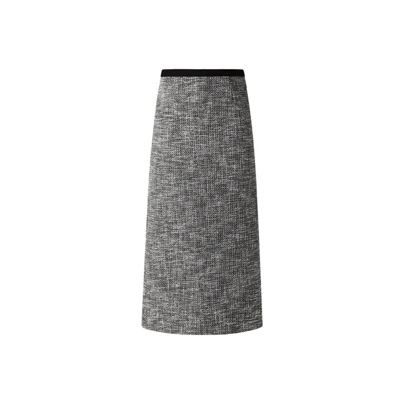 THE SEA LIFE Casual Long Skirt Women's Light Heather Gray-0